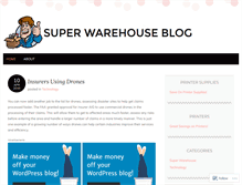 Tablet Screenshot of blog.superwarehouse.com